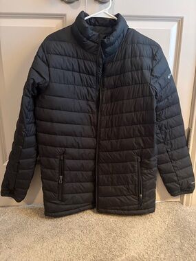 Columbia Black Quilted Lightweight Puffer Jacket